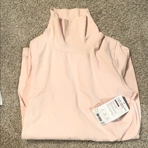 Light pink Flurry Base Layer Turtleneck